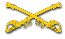Army Cavalry Decal