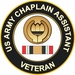 Army Chaplain Assistant Iraq Veteran Decal