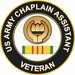 Army Chaplain Assistant Vietnam Veteran Sticker