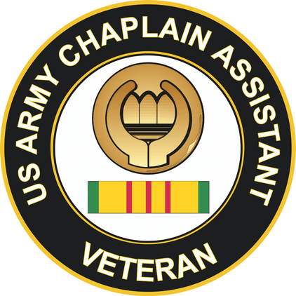 Army Chaplain Assistant Vietnam Veteran Sticker