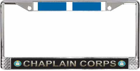 Army Chaplain Corps Korea Veteran License Plate Frame