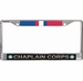 Army Chaplain Corps Kosovo Veteran License Plate Frame