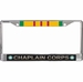 Army Chaplain Corps Vietnam Veteran License Plate Frame
