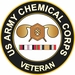 Army Chemical Corps Afghanistan and Iraq Decal
