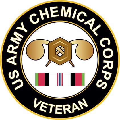 Army Chemical Corps Afghanistan Decal
