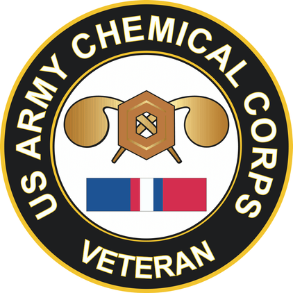 Army Chemical Kosovo Veteran Decal
