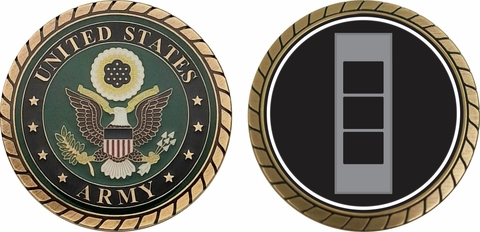 Army Chief Warrant Officer 3 Rank Challenge Coin