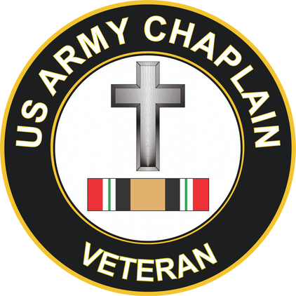 Army Christian Chaplain Corps Iraq Veteran Decal