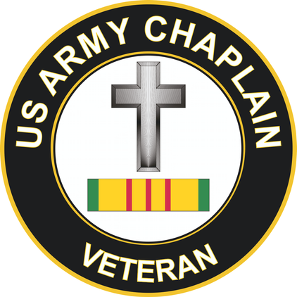 Army Christian Chaplain Corps Vietnam Veteran Sticker
