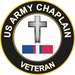 Army Christian Chaplain Kosovo Veteran Decal