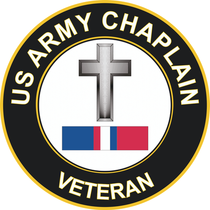 Army Christian Chaplain Kosovo Veteran Decal