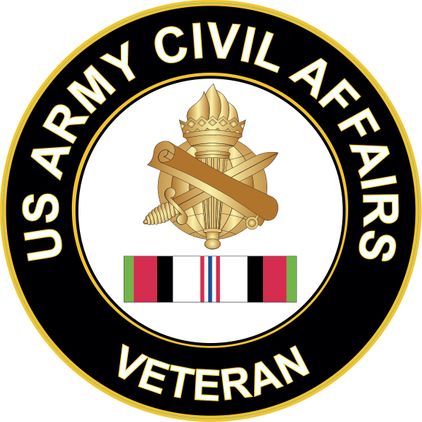 Army Civil Affairs Afghanistan Decal