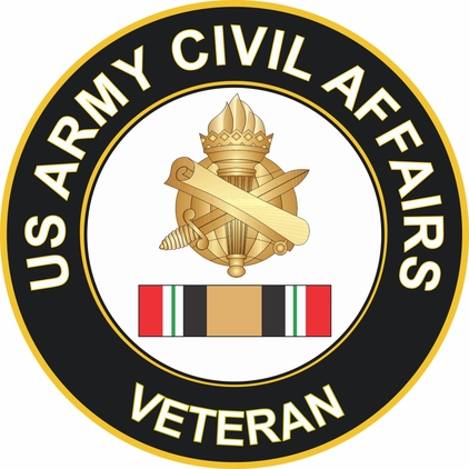 Army Civil Affairs Corps Iraq Veteran Decal