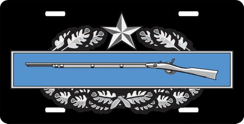 Army Combat Infantry Badge 2nd Award License Plate