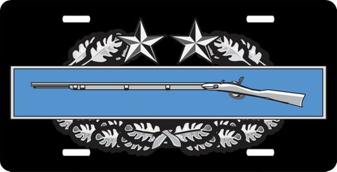 Army Combat Infantry Badge 3rd Award  License Plate
