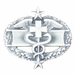 Army Combat Medical 3rd Award Badge - Oxidized Finish