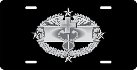Army Combat Medical Fifth Award Badge License Plate