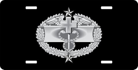 Army Combat Medical Third Award Badge License Plate