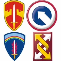 Army Command Stickers Thumbnail Illustration