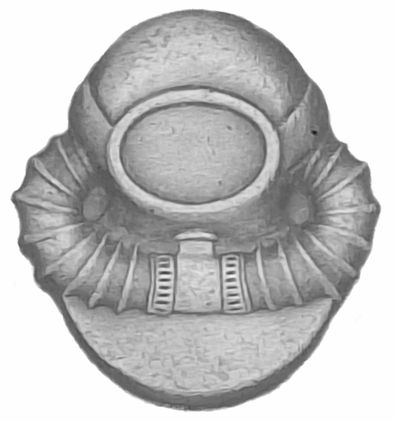 U.S. Army Dress Badge Scuba Diver Miniature Oxidized Finish Lapel Pin