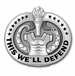 Army Drill Sergeant Badge (Gray)  Vinyl Transfer Decal