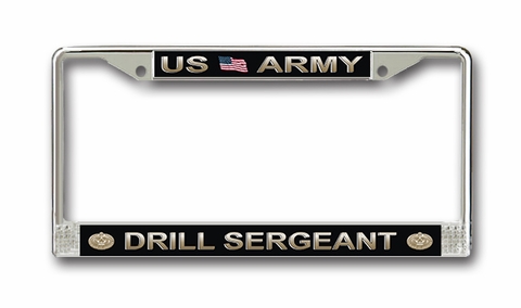 Army Drill Sergeant License Plate Frame