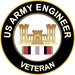 Army Engineer Corps Afghanistan Decal