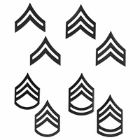 Army ENLISTED Black Collar Insignia Thumbnail Illustration