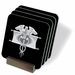 Army Expert Field Medical Badge Coasters - Set of 4