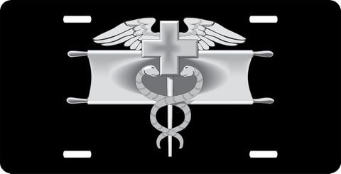 Army Expert Field Medical Badge  License Plate