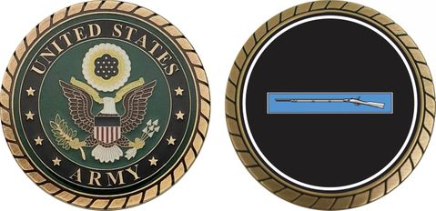 Army Expert Infantry Badge Challenge Coin