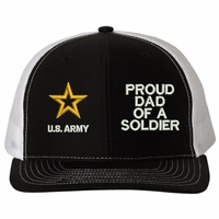 Army Family Pride Split Design Embroidered Caps Thumbnail Illustration
