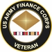 Army Finance Corps Afghanistan and Iraq Decal