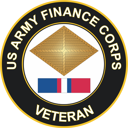 Army Finance Corps Kosovo Veteran Decal