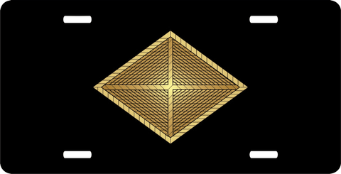 Army Finance Corps License Plate