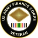 Army Finance Gulf War Veteran Decal