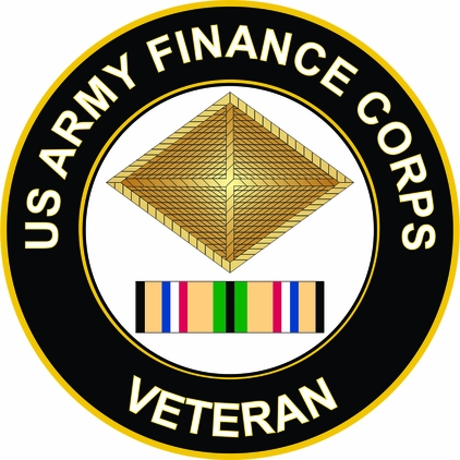 Army Finance Gulf War Veteran Decal