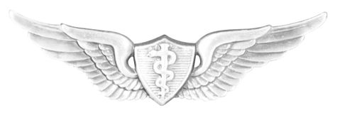 Army Flight Surgeon Badge - Oxidized Finish