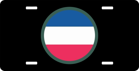 Army Forces Command License Plate
