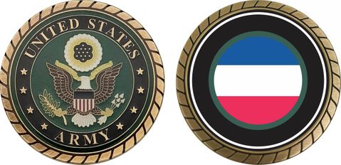 Army Forces Command Patch Challenge Coin