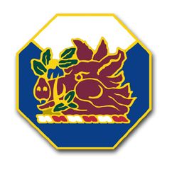 Army Georgia State Area Command Unit Crest Vinyl Transfer Decal