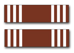 Army Good Conduct Medal Ribbon Vinyl Transfer Decal