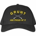 Army Grunt 'And Proud Of It' Custom Embroidered Cap