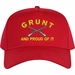 Army Grunt 'And Proud Of It' Custom Embroidered Cap