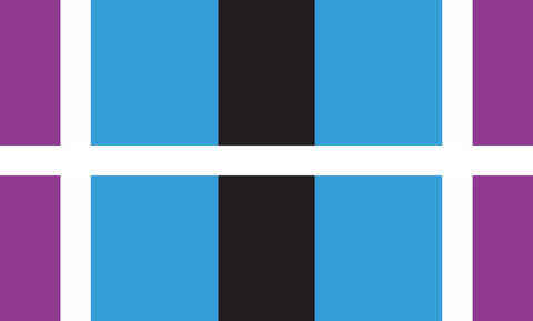 Army Humanitarian Service Medal Ribbon Vinyl Transfer Decal