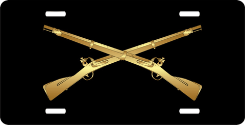 Army Infantry License Plate