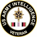 Army Intelligence Corps Afghanistan Decal