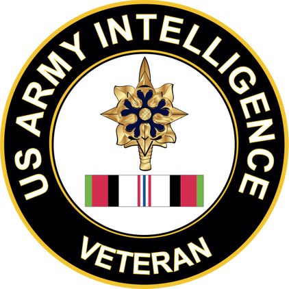 Army Intelligence Corps Afghanistan Decal