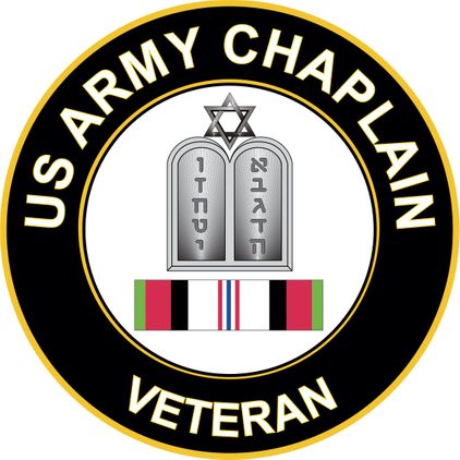 Army Jewish Chaplain Afghanistan Decal