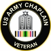 Army Jewish Chaplain Gulf War Veteran Decal
